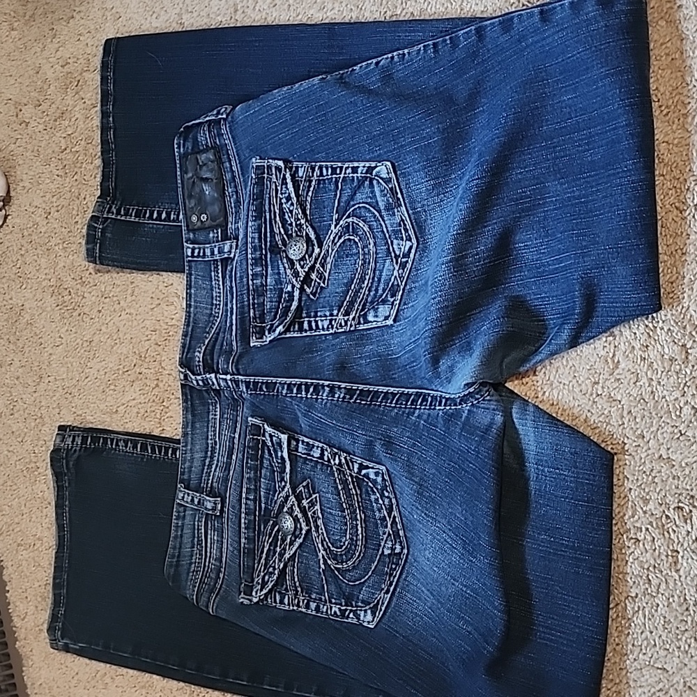 Silver jeans